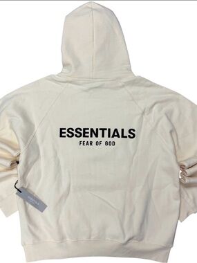 Essentials Cream Buttercream Pullover Hoodie